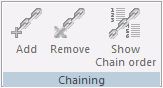 Utilities tab, Chaining group