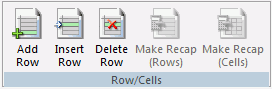 Row/Cell group