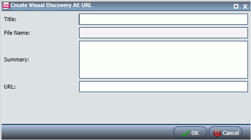Visual Discovery AE-URL erstellen