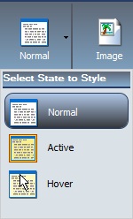 Option Zu stylenden Status auswählen