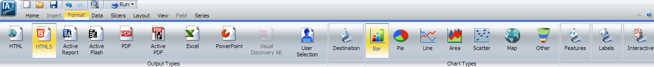 Tab Format für Diagramme