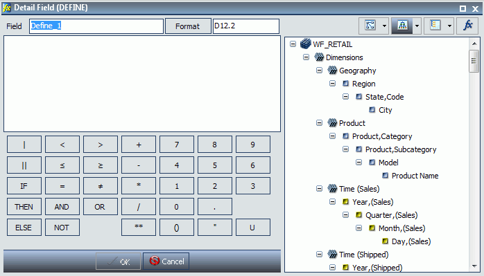 Dialogbox Detail Define 