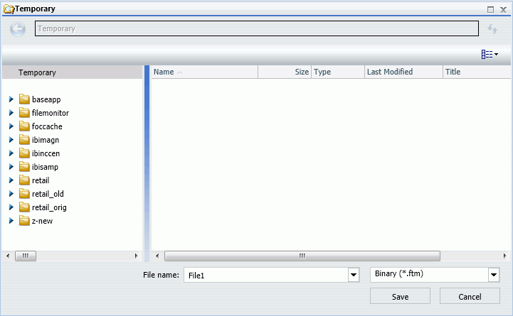 Wählen Sie einen Speicherort und die Dialogbox Format