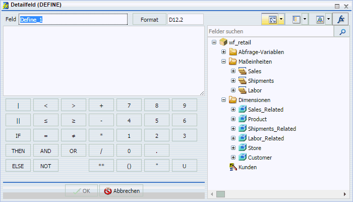 Dialogbox Detail Define 