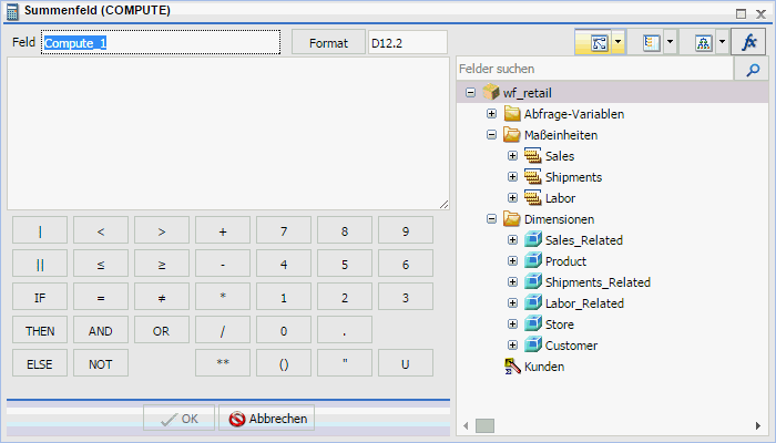 Dialogbox Zusammenfassung Compute 