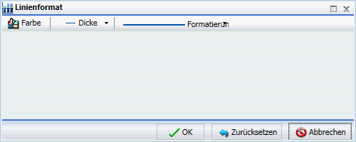 Dialogbox Linienstyle