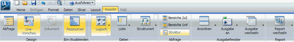 Ansicht-Tab