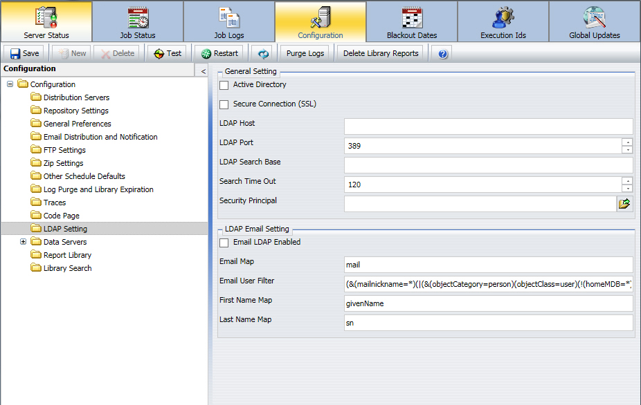 LDAP-Einstellungen