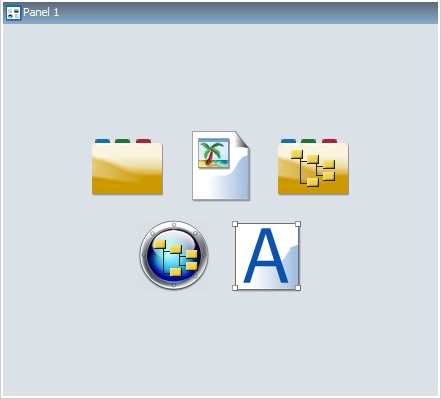 Iconos de área de contenido