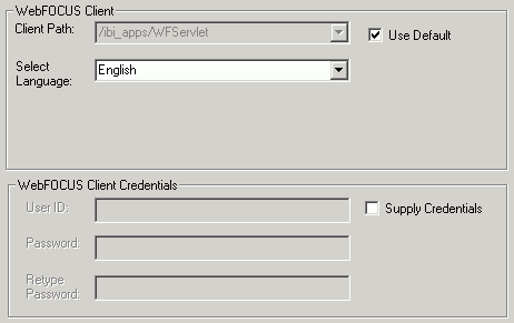 Cliente WebFOCUS