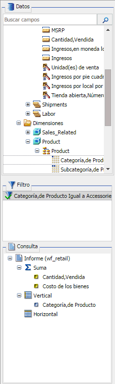 Área Filtro
