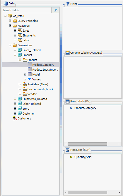 Panel de recursos