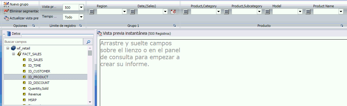 Jerarquía de segmentaciones de datos