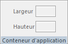 Groupe Conteneur Application