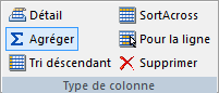 Groupe type de colonne