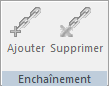 Onglet Utilitaires, Groupe Chaînage