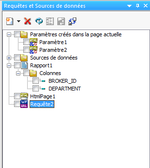 Section Requêtes
