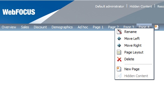 Menu Page 