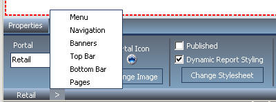 Menu contextuel