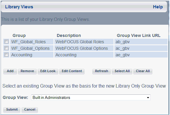 Vues de Bibliothèque