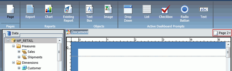 Page 2 pour tableau de bord actif