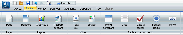 Groupe d'invites tableau de bord actif