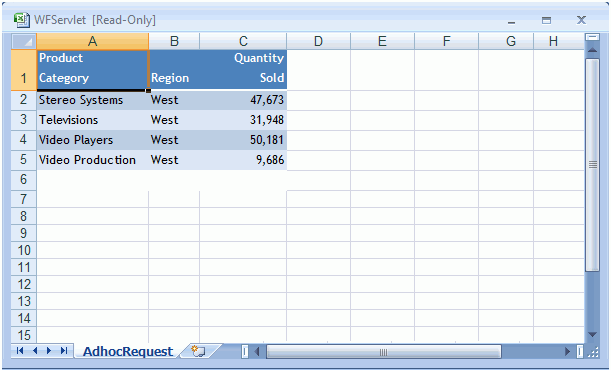 Sortie Rapport Excel