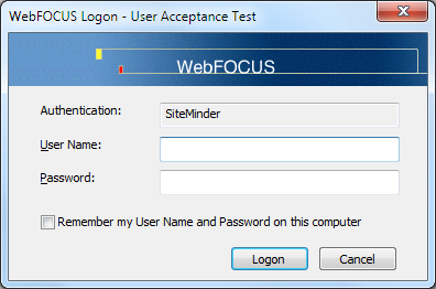 Test d'acceptation Utilisateur WebFOCUS