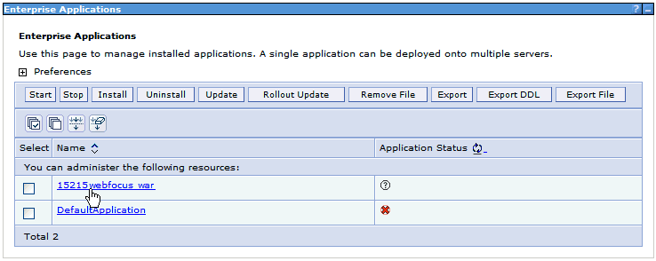 Volet Applications entreprise