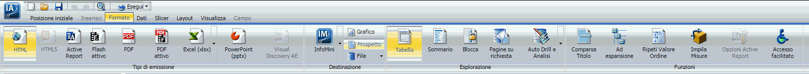 Gruppo Funzioni completamente espanso