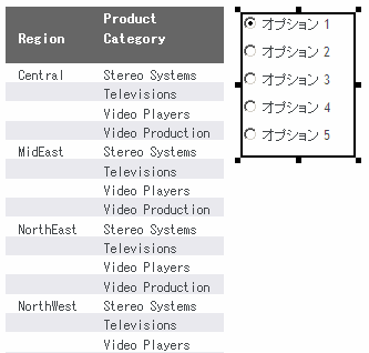 ブランクの入力フォームが追加されたレイアウト
