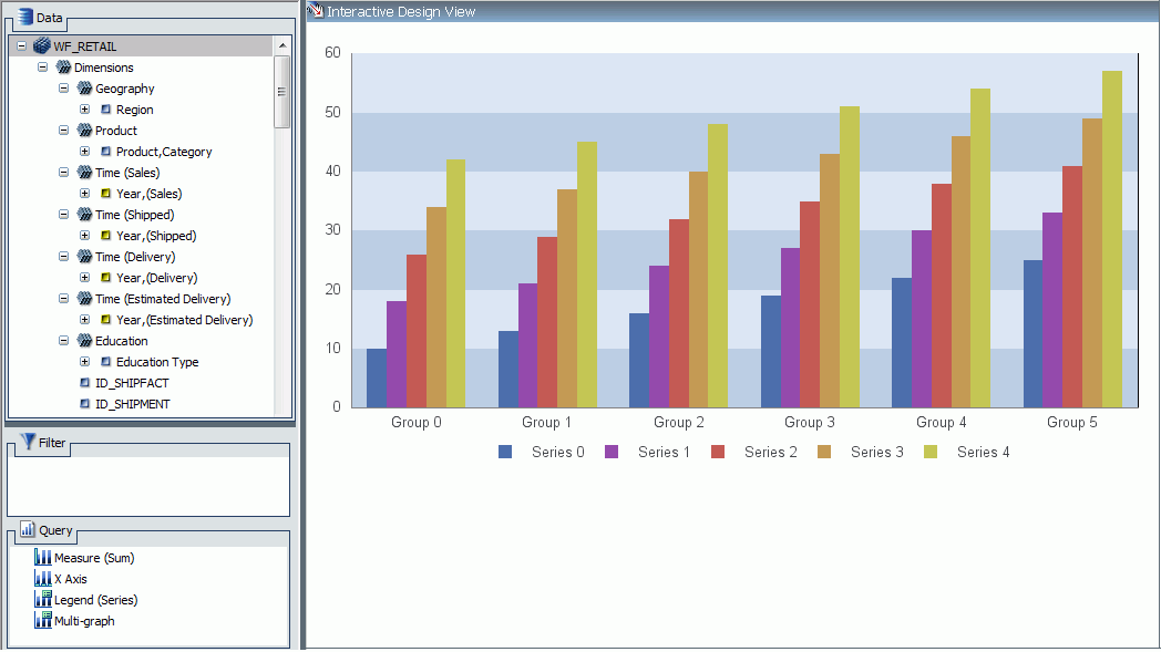 Painel de Resultados com Pré-Visualização de Gráfico