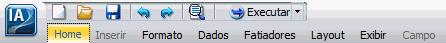Menu de Contexto Relatórios