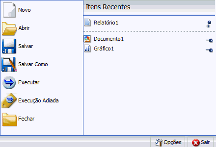 Itens Recentes