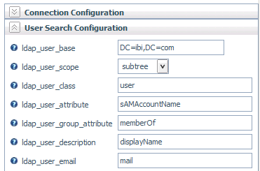 Pesquisa de usuário LDAP do Active Directory