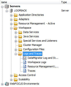 Logs and Traces Folder