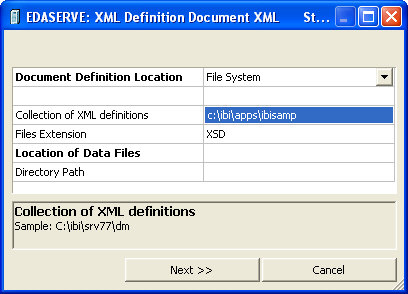XML Definition Document