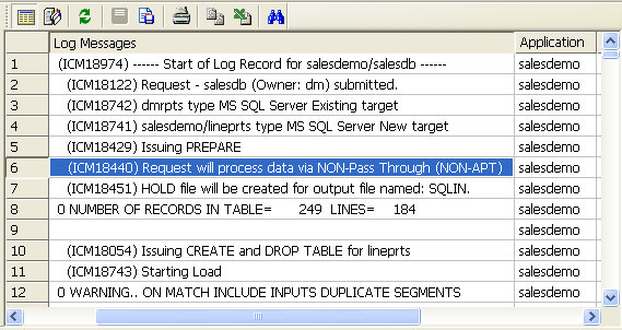 Log Report