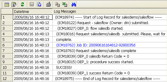 Log Report