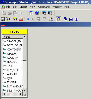 expand the fields list