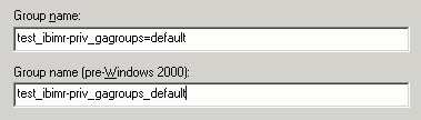 Group Name field