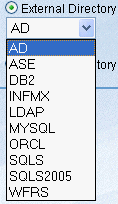 List of available directories