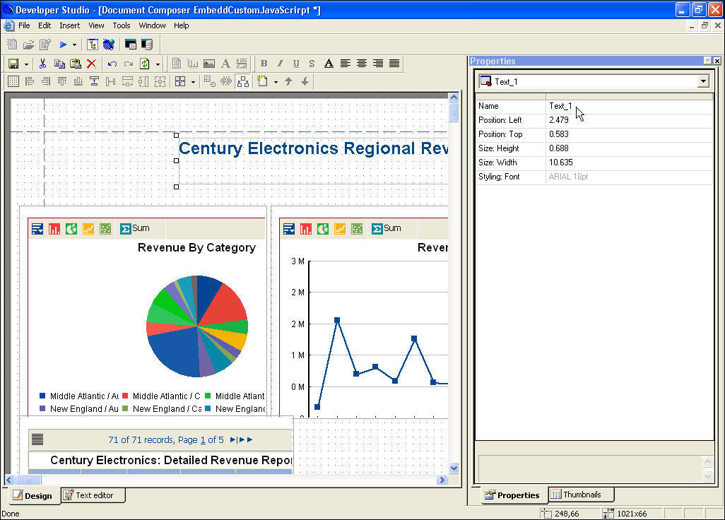 Adding and naming an object